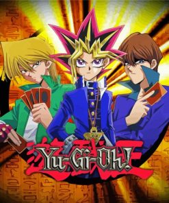 Yu Gi Oh Anime paint by numbers