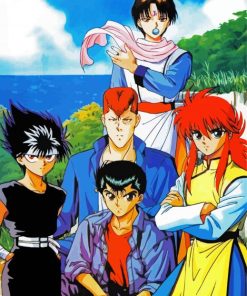 Yu Yu Hakusho Anime Characters paint by number