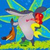 Zig And Sharko paint by number