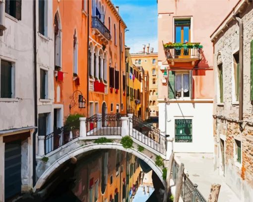 Aesthetic Scenes Of Venice paint by number