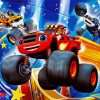 Blaze And The Monster Machines paint by number
