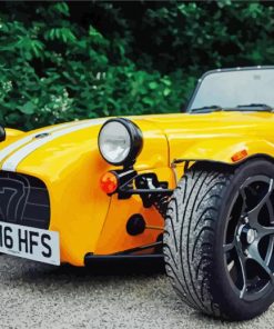 Caterham Cars paint by number
