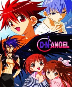 Dn Angel Anime Poster paint by number