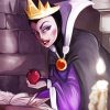 Evil Queen Disney Character paint by number