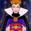 Evil Queen Disney Princess paint by number