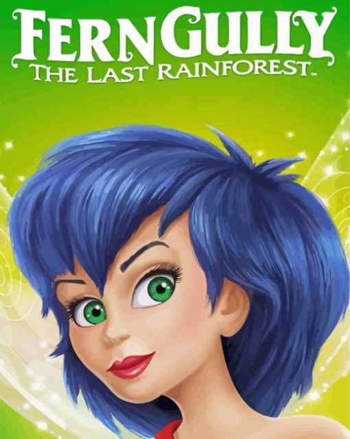Ferngully The Last Rainforest Poster paint by number