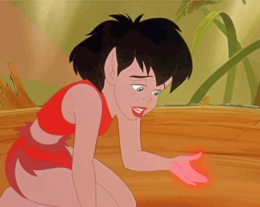 Ferngully The Last Rainforest paint by number