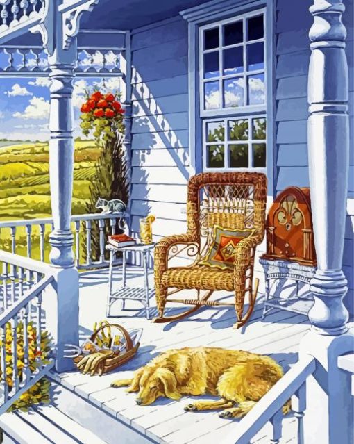 Front Porch Art paint by number