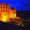 Heidelberger Castle Night paint by number
