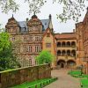 Heidelberger Palace Germany paint by number