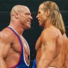 Kurt Angle Vs Shawn Michaels paint by number