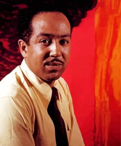 Langston Hughes paint by numbers
