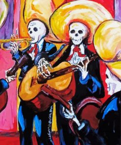 Mariachi By Sharon Seiben paint by number