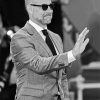 Monochrome Stanley Tucci paint by number