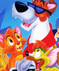 Oliver And Company Disney Paint By Numbers