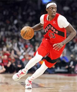 Pascal Siakam Toronto Raptor paint by number