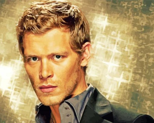 The Handsome Joseph Morgan paint by number