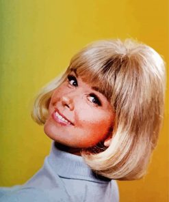 The Actress Doris Day paint by number