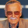 The American Writer Stan Lee paint by number