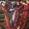 The Garden Of The Hesperides By Edward Burne Jones paint by number