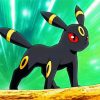 Umbreon Pokemon paint by number
