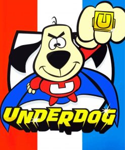 Underdog Hero paint by number