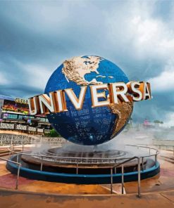 Universal Studios Florida paint by number
