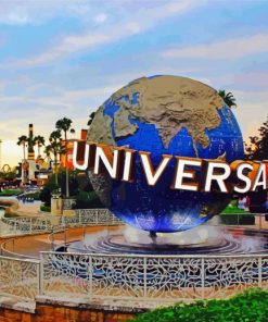 Universal Studios In Orlando paint by number