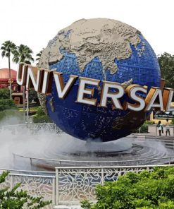 Universal Studios Orlando paint by number