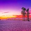 Venice Beach Sunset paint by number