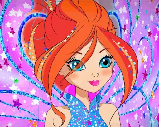 Winx Club Character paint by number
