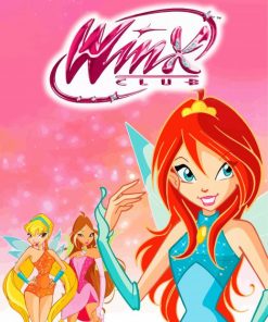 Winx Club Poster paint by number