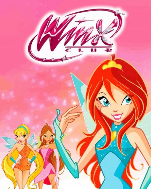 Winx Club Poster paint by number