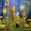 Aesthetic Fairy Houses paint by number