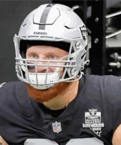 Aesthetic Nfl Raiders Player paint by number