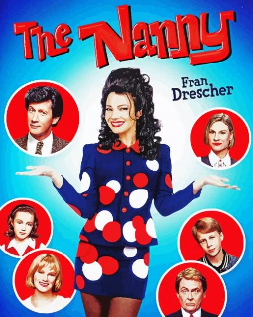 Aesthetic The Nanny Poster paint by number