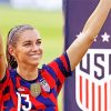 Alex Morgan Carrasco paint by number