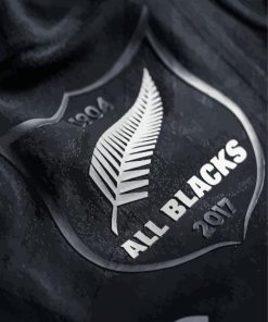 All Blacks Logo paint by number