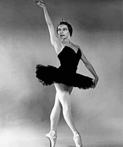 Ballet Dancer Maria Tallchief paint by number