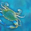 Blue Crab Animal paint by number