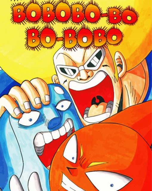 Bobobo Bo Bo Bobo Manga Anime paint by number
