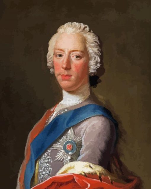Bonnie Prince Charlie paint by number