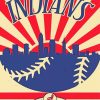 Cleveland Indians Poster paint by number