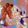 Couple Ballet Dancer Art paint by number