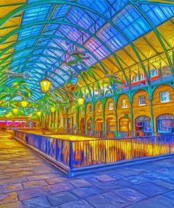 Covent Garden Market Art paint by number