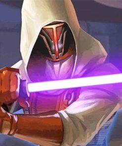 Darth Revan paint by number