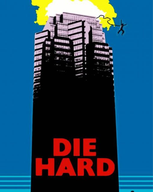 Die Hard Movie paint by number