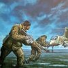 Falklands War Army paint by number