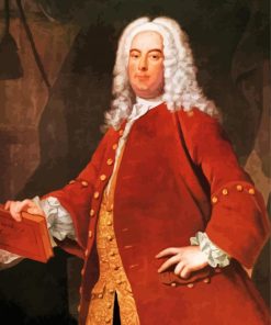 George Frideric Handel paint by number