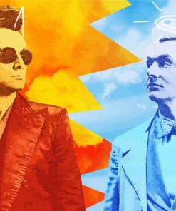 Good Omens Movie paint by number